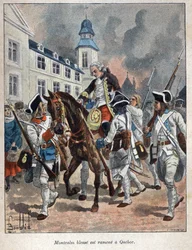 Scoperta del Canada: Louis Joseph de Montcalm, generale francese ferito durante l
