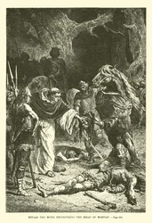 Ditcar il Monaco riconosce la testa di Morvan