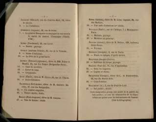 Doppia pagina dal Salon des Refusés, 1863
