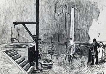 Stabilimento di idroterapia del Dr Duval nel quartiere Chaillot, Parigi