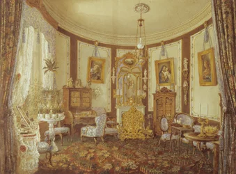 Salotto del Castello di Sache