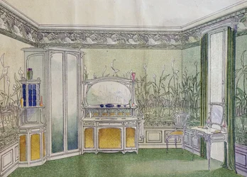 Spogliatoio della Maison Barbedienne-Dumas