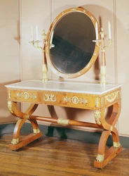 Tavolo da toeletta, stile Primo Impero (legno)