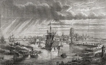 Dunkerque, Francia, nel XVIII secolo, da 