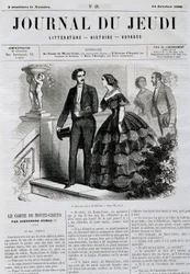 Episodio della serie di romanzi Il Conte di Monte Cristo - in "Le Journal du Jeudi" del 14/10/1860