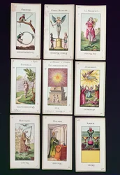 Carte dei tarocchi Etteilla