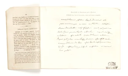 Estratto da una lettera di Bonaparte, da 