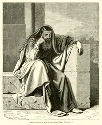 Ezechiele dopo la perdita della moglie