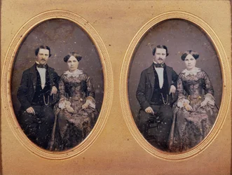 Gruppo familiare, c.1840 (dagherrotipo)