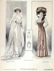 Sfilata di moda, 20/03/1909: abito da sposa