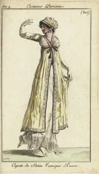 Donna alla moda che balla a un ballo