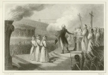 Festa della Federazione, 14 luglio 1790