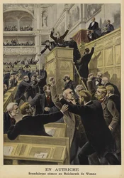 Risse nel Consiglio Imperiale, Vienna, 1897