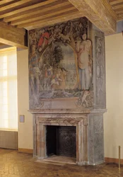 Caminetto nella Chambre du Roi