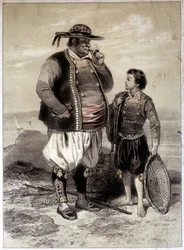 Pescatori di Douarnenez, c. 1855