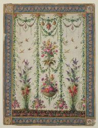 Fiori e un cesto appeso