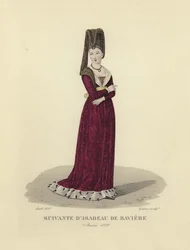 Seguace di Isabeau di Baviera