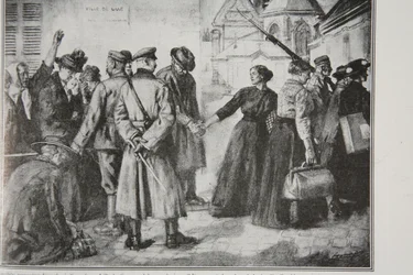 Rimozione forzata dei civili francesi da Lille alle colonie di lavoro tedesche, 1914-19