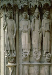 Quattro santi martiri, Cattedrale di Chartres, c.12120
