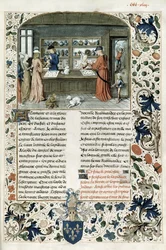 Negozio di gioiellieri, da Lapidaire de Mandeville