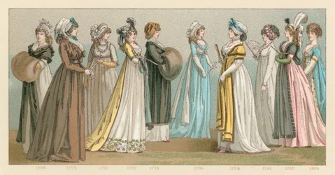 Costume francese del XVIII secolo