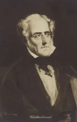 François-René de Chateaubriand (1768-1848), scrittore, politico e storico francese