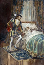 Francesco I re di Francia riceve l