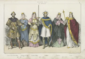 Re e regine franchi della dinastia carolingia