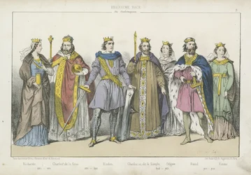 Re e regine franchi della dinastia carolingia