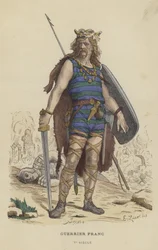 Guerriero franco, V secolo
