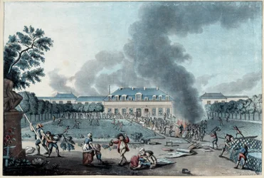 Rivoluzione francese: Saccheggio della fabbrica di carta da parati di Reveillon