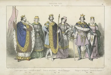 Re e regine francesi del XII e XIII secolo