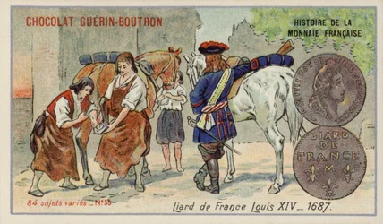 Liard francese del regno di Luigi XIV