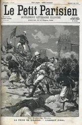 Soldati francesi in Sudan: maggio 1898. Sacco di Sikasso da parte del colonnello Audeoud. La cattura di Sikasso. Copertina di 