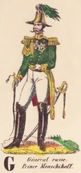 G: Generale russo, Principe Menschikoff (1787-1869)