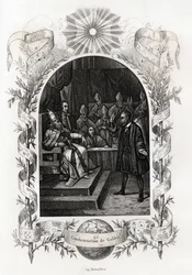 Galileo Galilei davanti al Santo Uffizio in Vaticano. L