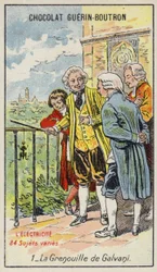 La rana di Galvani