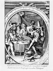 Gioco dei dadi, seconda metà del XVII secolo