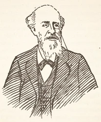 Gaston Paris, copia di Boris Mestchersky, illustrazione da Histoire de la Nation Francaise, Sciences, Volumi I & II, di Gabriel Hanotaux, 1924