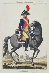 Gendarme a cavallo, 1807
