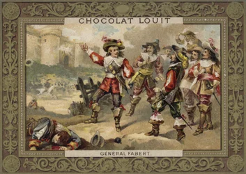 Generale Fabert, soldato francese del XVII secolo