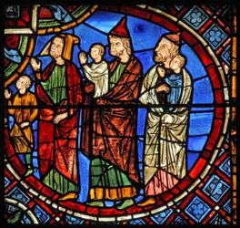 Gruppo di genitori e figli