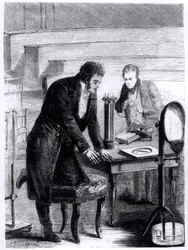 Hans Christian Oersted scopre la deviazione dell