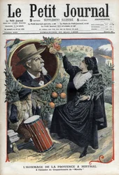 Omaggio della Provenza a Frédéric Mistral, in occasione del cinquantesimo anniversario di 
