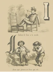 Isidoro il leone alla moda/John che piange e John che ride