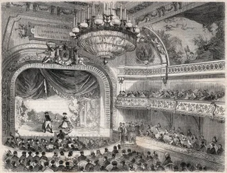 Inaugurazione del teatro della città di Vichy il 2 luglio