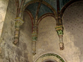 Interno della Chiesa di St. Hilaire-le-Grand, Poitiers