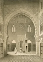 Interno della Moschea di Qaitbay, Cairo