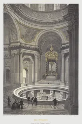 Interno della cupola e tomba di Napoleone I, Les Invalides, Parigi