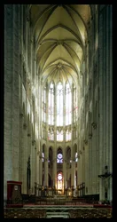Vista interna del coro, iniziato dopo il 1284